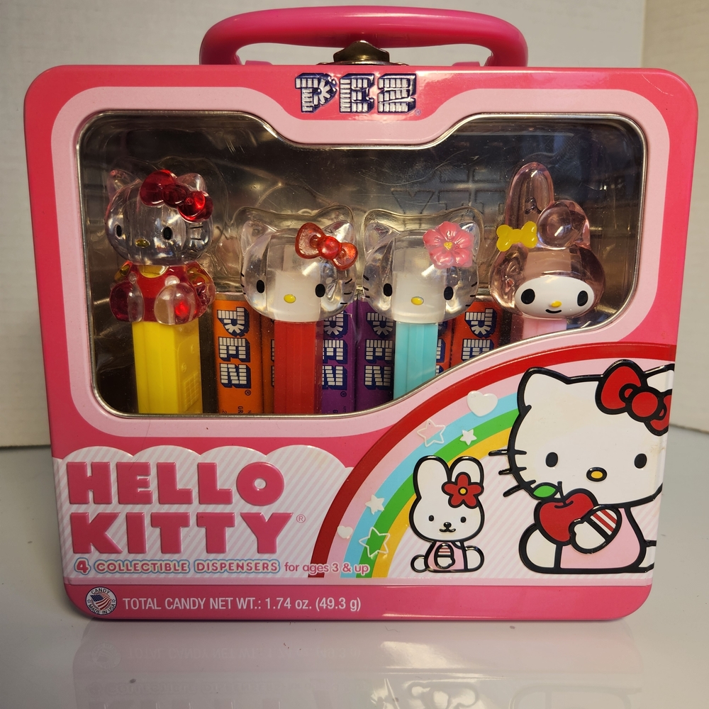 Hello Kitty & Melody PEZ Dispenser Set - 2011